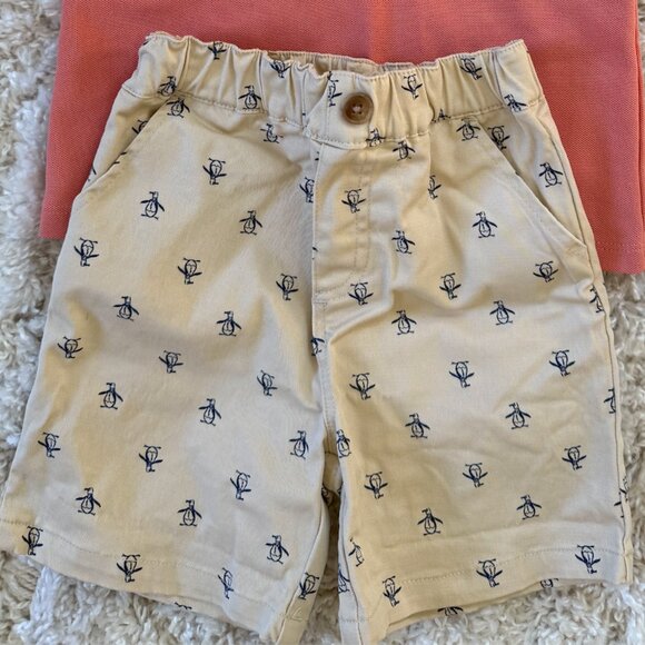 Toddler polo shirt and shorts set - Picture 2 of 3